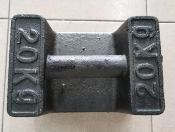 BC Cast Iron Test Weight 20kg For Weight Calibration Check