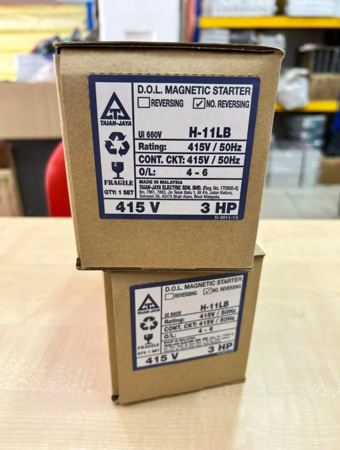 Taian 5HP 415V DOL Magnetic Starter