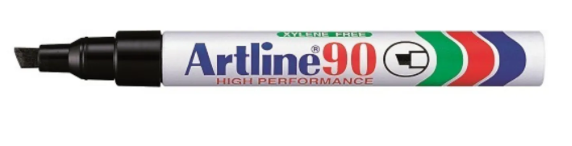 ARTLINE PERMANENT MARKER 90 BLACK (1PCS)