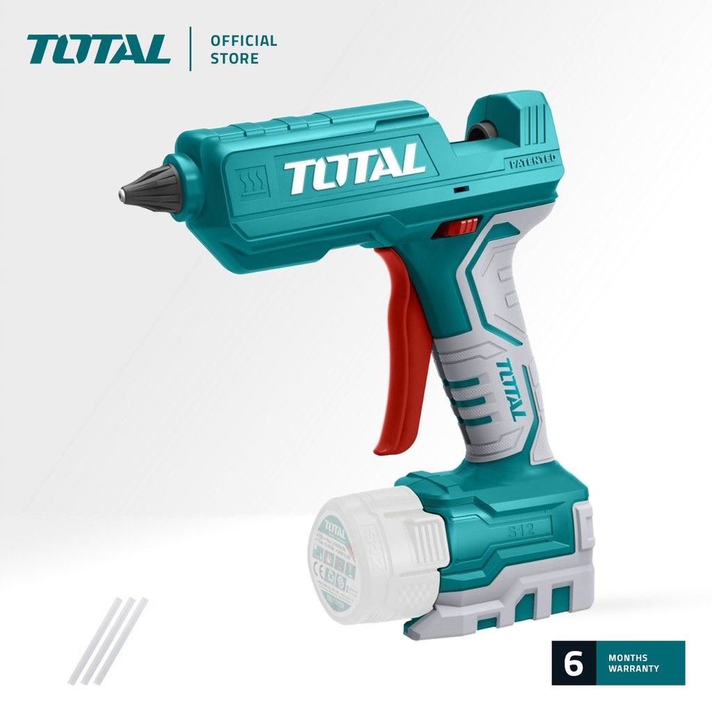TOTAL TGGLI1201 LI-ION GLUE GUN (FREE 3 PCS OF GLUE STICKS.)