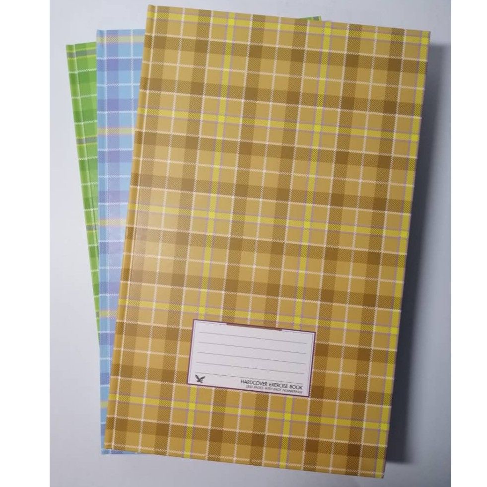 QS Hard Cover Quarto Book Numbering F4 300pgs