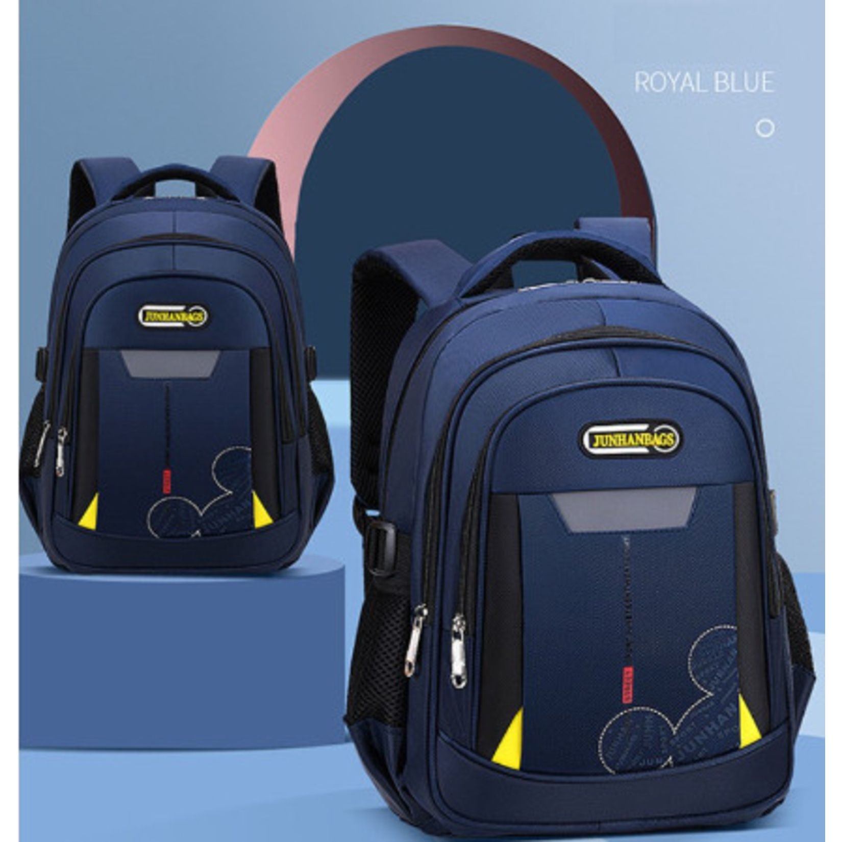 JUNHANBAG School Bags for Student Boys Girls boys Big Capacity School Backpack travel Book Bag