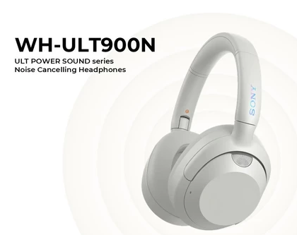 SONY ULT WEAR WIRELESS NOISE CANCELING HEADPHONES WH-ULT900N