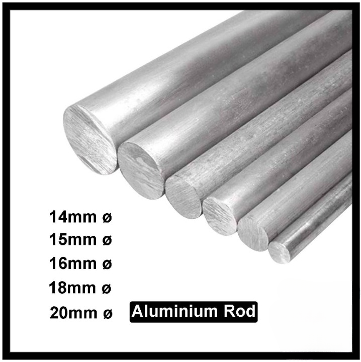ALUMINUM ROD 6061 ALUMINIUM SOLID ROUND BAR (6061-ROD-14-20)