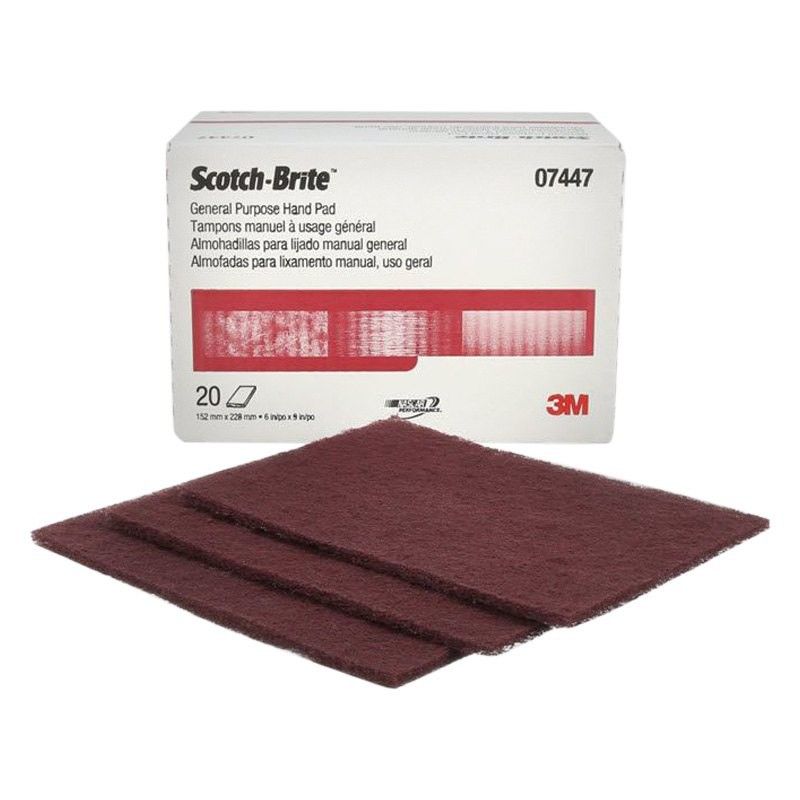 3M 7447 Scotch Brite General Purpose Hand Pad - 5PCS