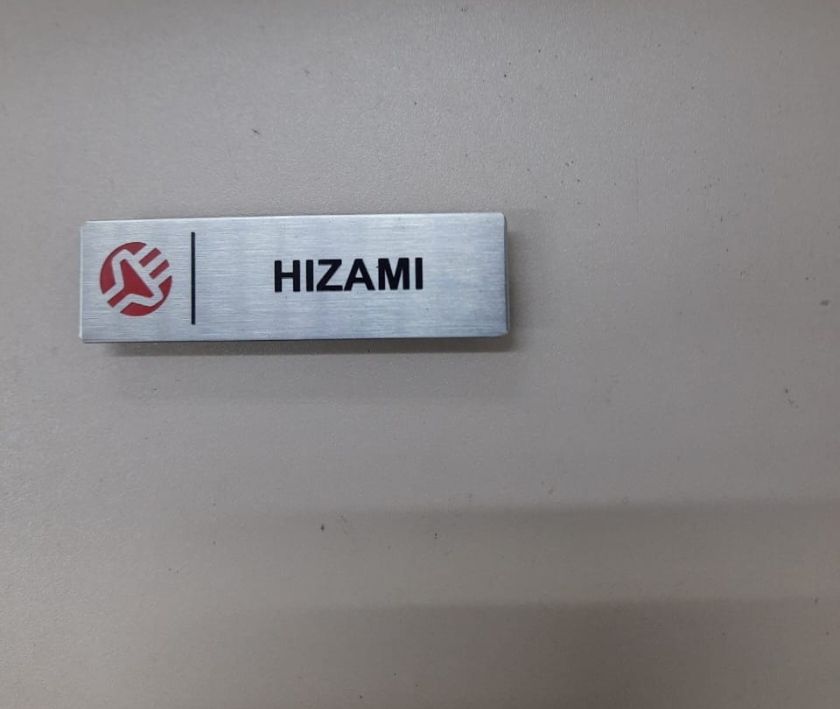 Tag Stainless Steel Name Tag With Magnet