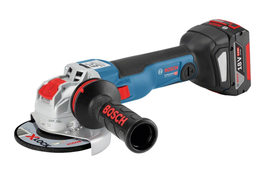 BOSCH CORDLESS ANGLE GRINDER X-LOCK GWX 18V-10C (SOL