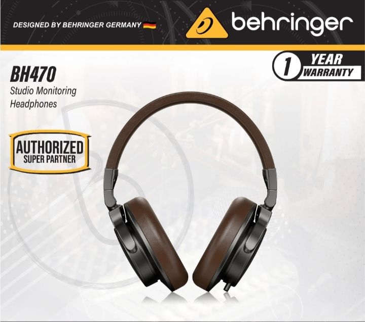 Behringer BH470 Studio Monitoring Headphones (BH 470 / BH-470)