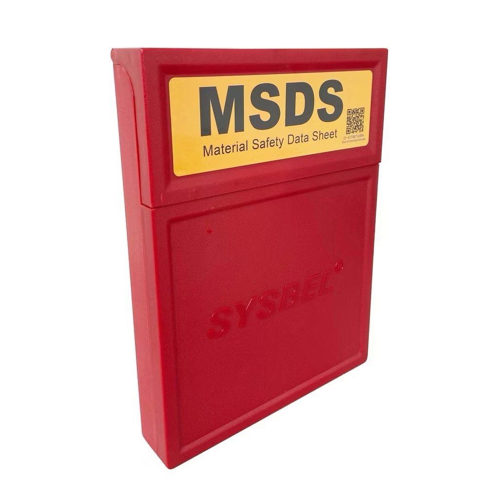 SDS Plastic Safety Document Storage Compartment Box for Safety Cabinets