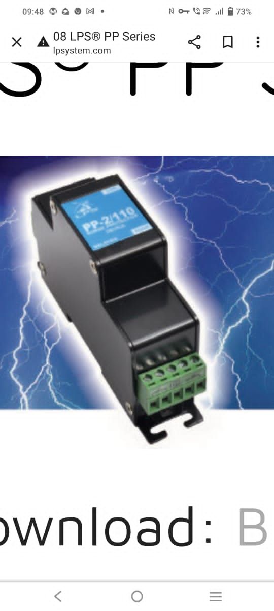 surge protective device PP2/110
