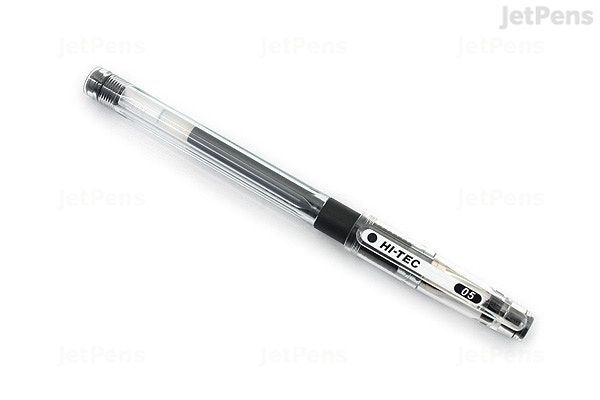 Pilot Pen Hi-Tec-C Gel Pen 0.5mm Black