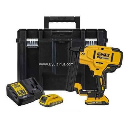 DEWALT DCN681D2 18V Cordless XR Brushless 18Ga Narrow Crown Staple Gun
