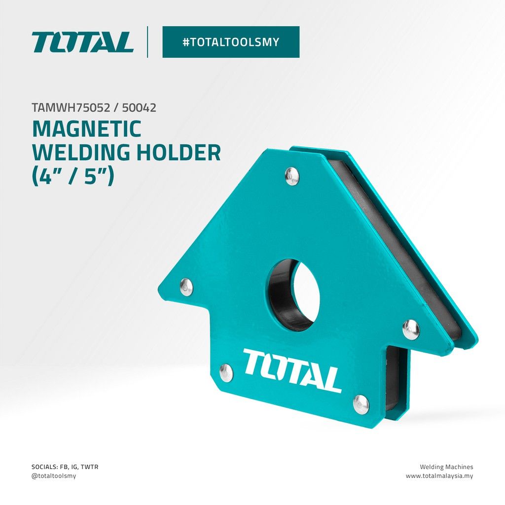 TOTAL TAMWH50042 4? MAGNETIC WELDING HOLDER (MAX. FORCE 50LB)