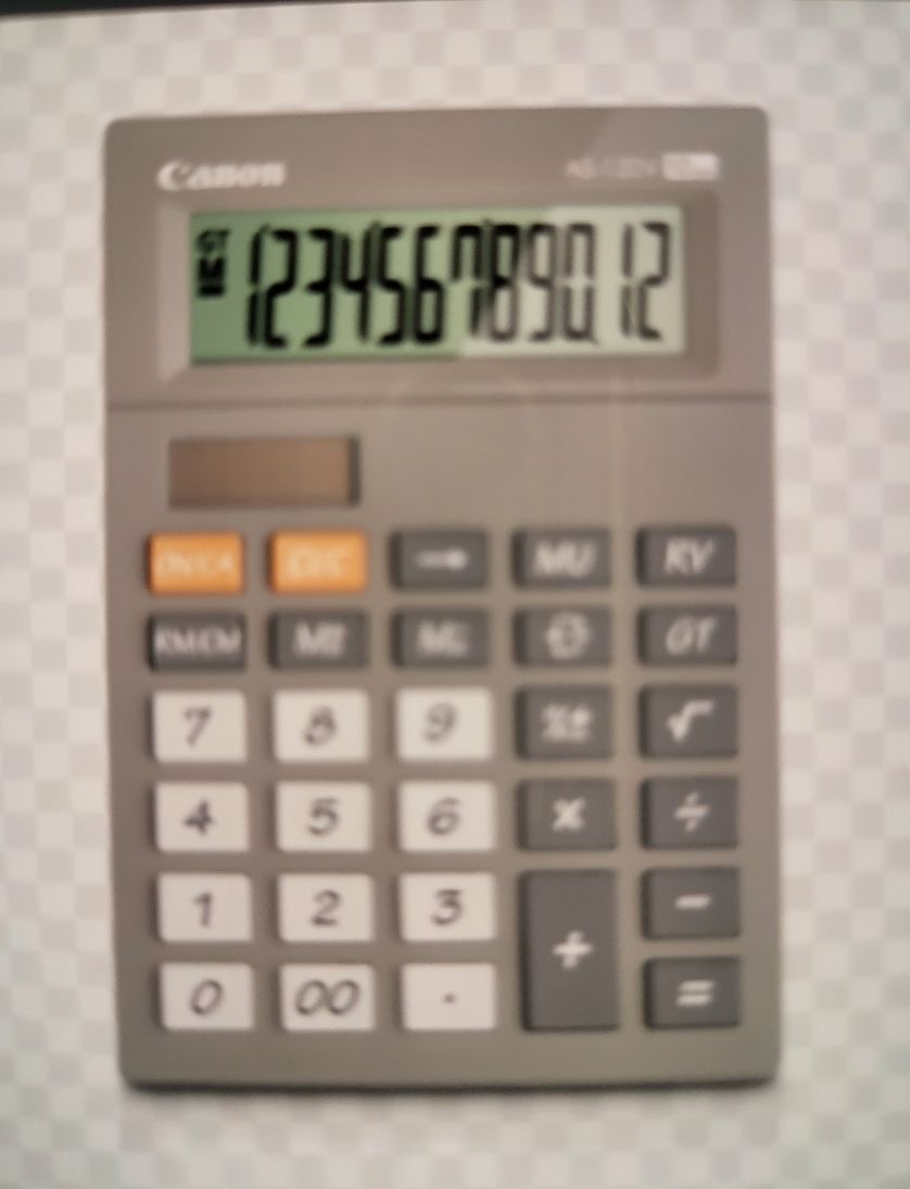 Canon Calculator AS120-V