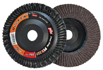 FLAP DISC 4" BRAND PTN (P80)