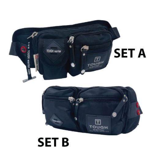 Tough Warrior Porchbag/Waistbag Multiple Compartments