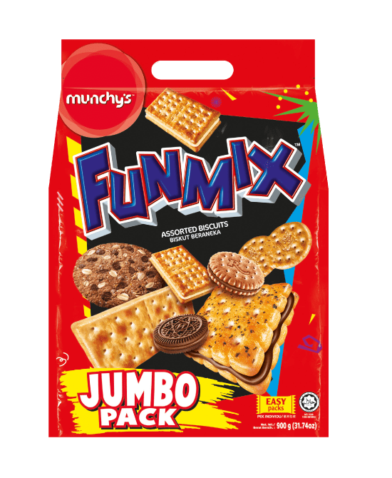Munchy’s Funmix Assorted 900 g x 6