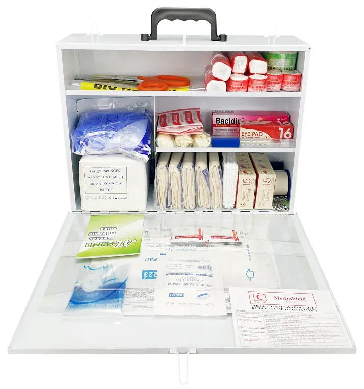 MediShield First Aid Box KIt-DOSH Guideline Compliance First Aid Kit