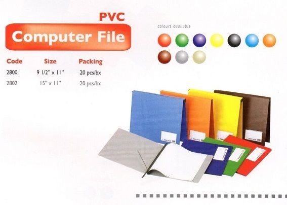 A3 PVC COMPUTER FILE 11 x 15 /Computer File /File /PVC /A3 /11 X 15