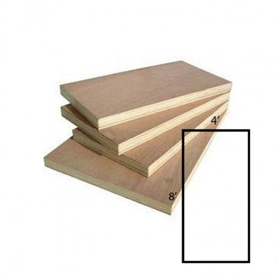 ATKC Plywood 12.0mm (4' x 8') 5-Ply (100% Tropical Wood) "BBCC"