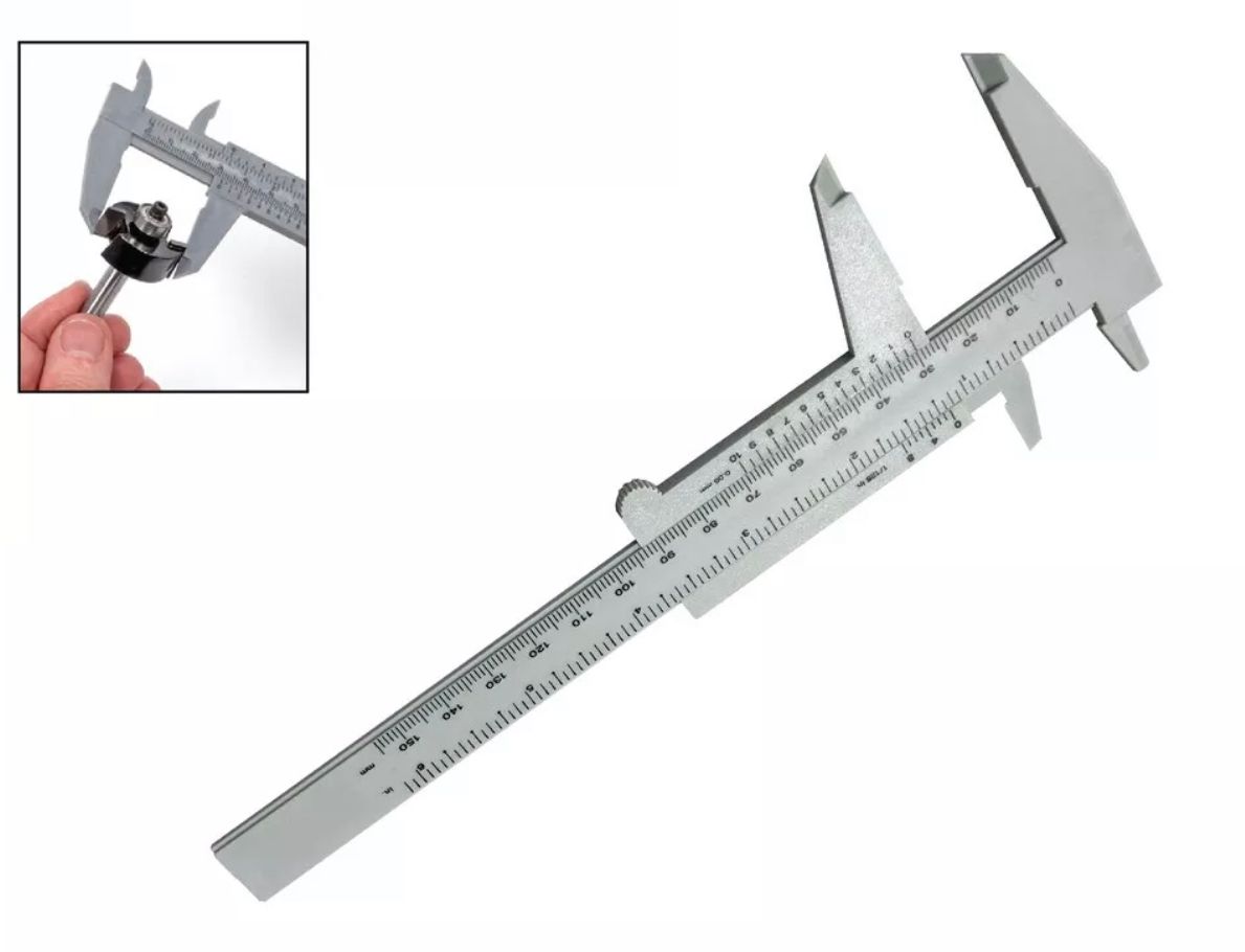 NA PVC Plastic Vernier Caliper