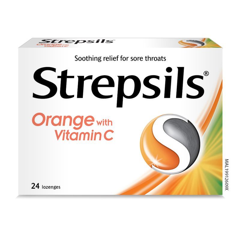 STREPSILS SOOTHING HONEY & LEMON -24'S / STREPSIL VITAMIN C- 24's