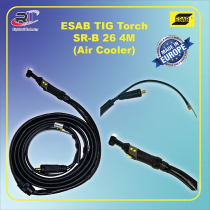 RIGHTWELL ESAB SR-B 26 AIR-COOLED TIG TORCH (4M) P/N:0700025538