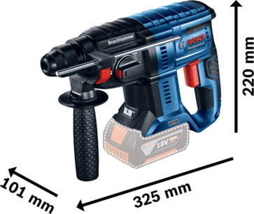 BOSCH GBH 180-LI CORDLESS BRUSHLESS ROTARY HAMMER DRILL 18V (SOLO) Machines Only
