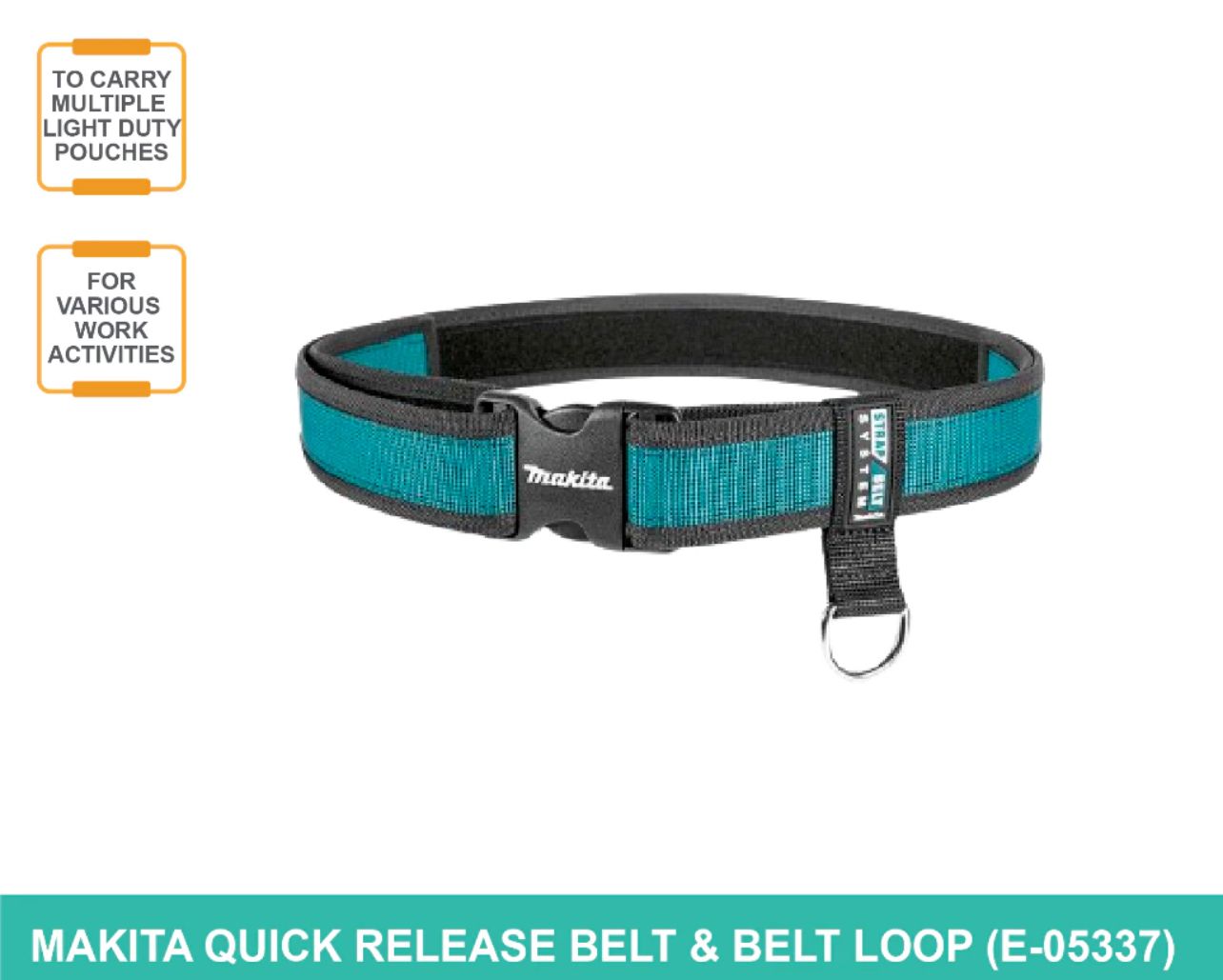 MAKITA Quick Release Belt & Belt Loop E-05337
