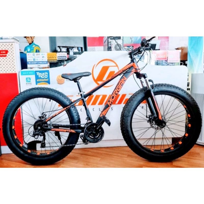 MORGAN Fat Bike Bicycle 26"Inch - 3x8 Speed