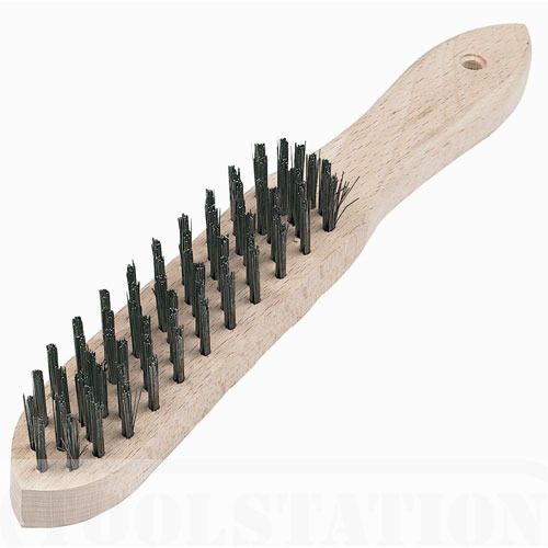 wire brush wood handle