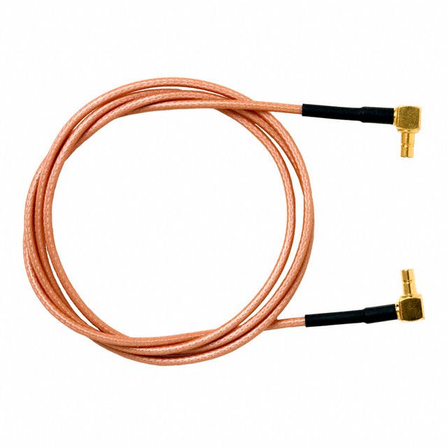 Fluke PCBLS 73073-BB-6 Smb Right-angle Jack To Smb Right-angle Jack, Rg316/u, 6 Inch