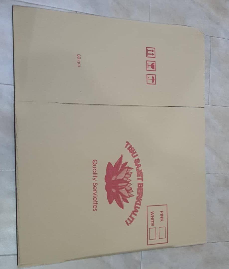 Double Layer Carton Box / Size : W35 x L58 x H43 - 2 Layer