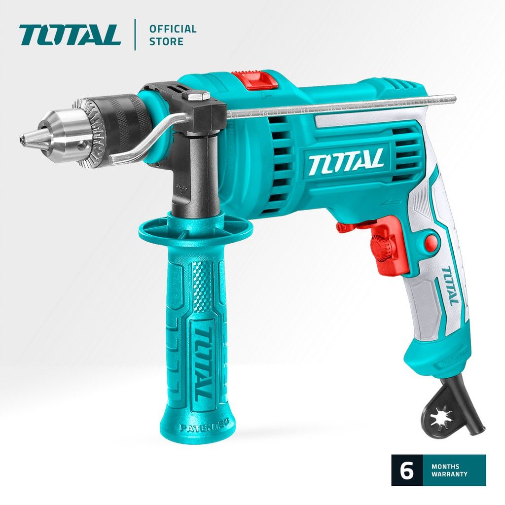 TOTAL TG1081316 IMPACT DRILL (KEYED DRILL CHUCK.)