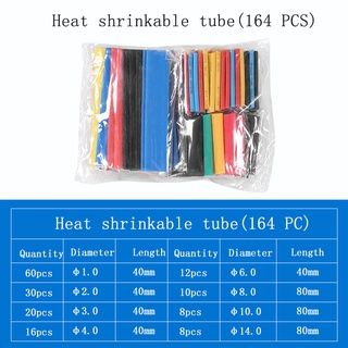 QS 780pcs 2:1 Heat Shrink Tube Shrinking Assorted Polyolefin Insulation Sleeving Wire Cable Sleeve Wrap
