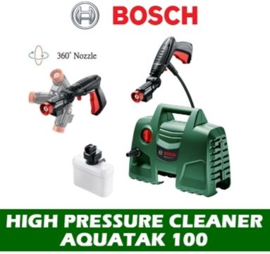 Bosch High Pressure Cleaner AQUATAK 100 With Free Delivery