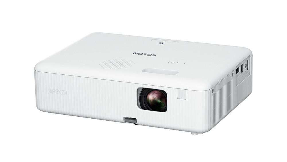 Epson + Meki + Vention Epson CO-FH01 Full HD 3LCD Projector + Tripod Screen 84" X 84" (7' X 7') Matt & White + HDMI Cable Laptop to TV Monitor (20M)