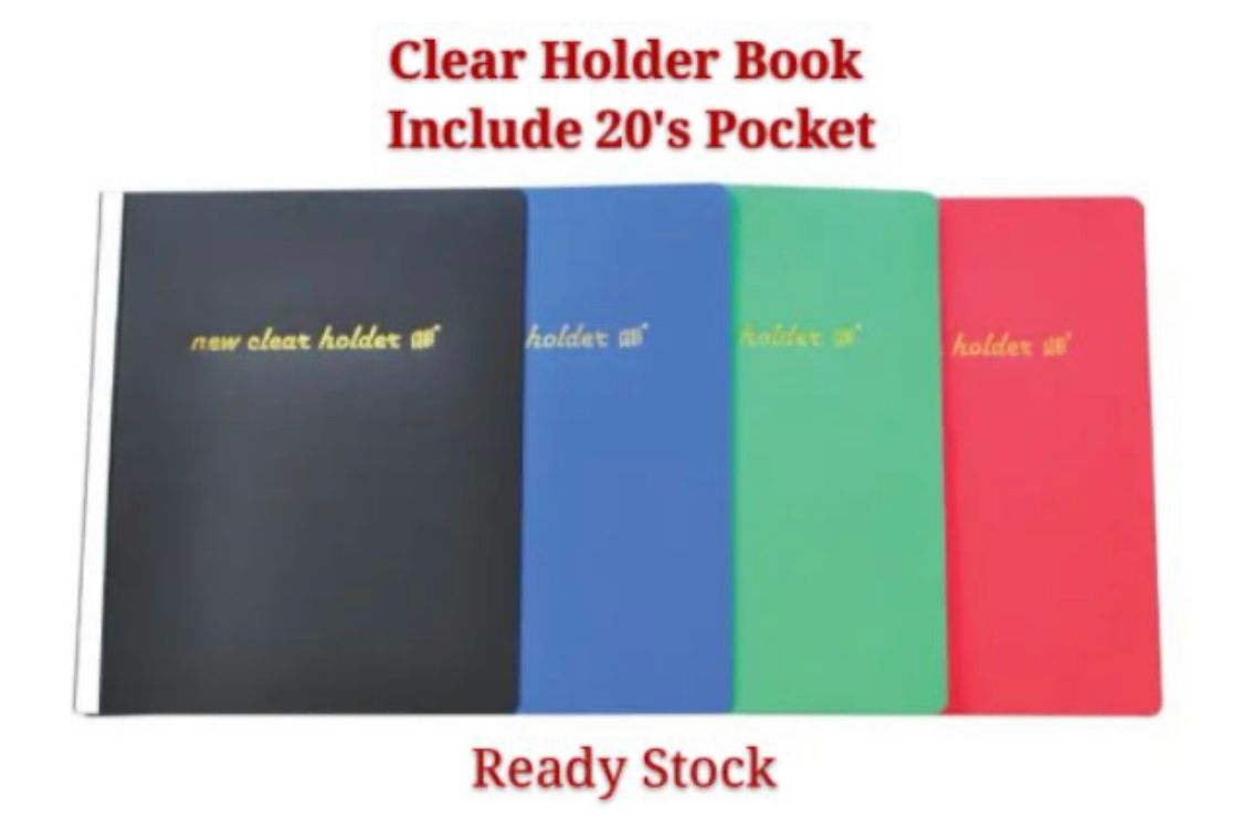 2s New Clear Holder A4