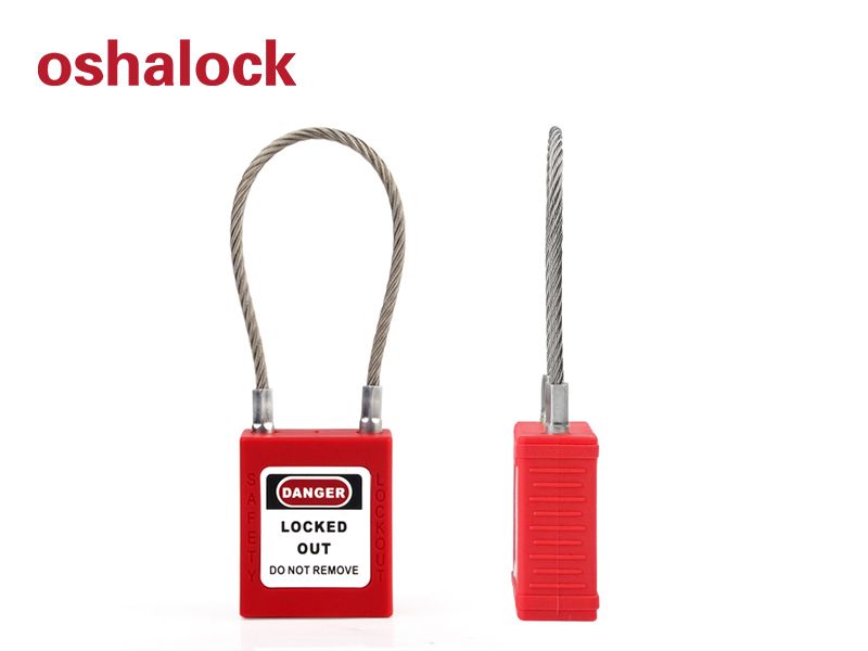 Compact cable padlock / 85mm Cable Padlock / Pad lock / Lock Door