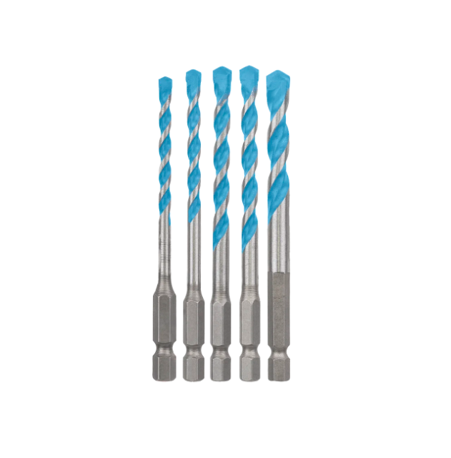 BOSCH EXPERT HEX-9 MULTICONSTRUCTION DRILL BIT SET 4/5/6/6/8 MM 5-PC (2608900585)