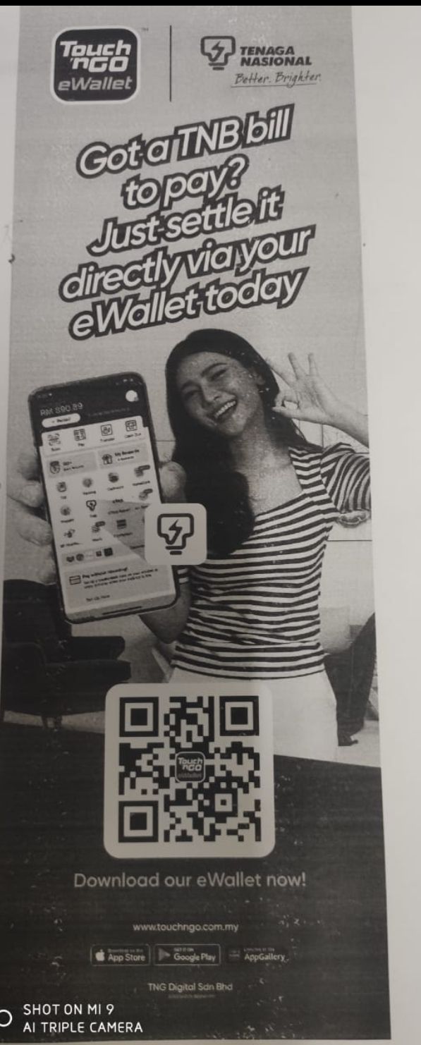 Banting E wallet berukuran 2kaki x 6kaki