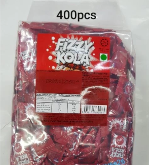 Fizzy Kola Candy 1kg (400pcs)
