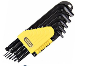 STANLEY ALLEN KEY SET 12PCS 69-257