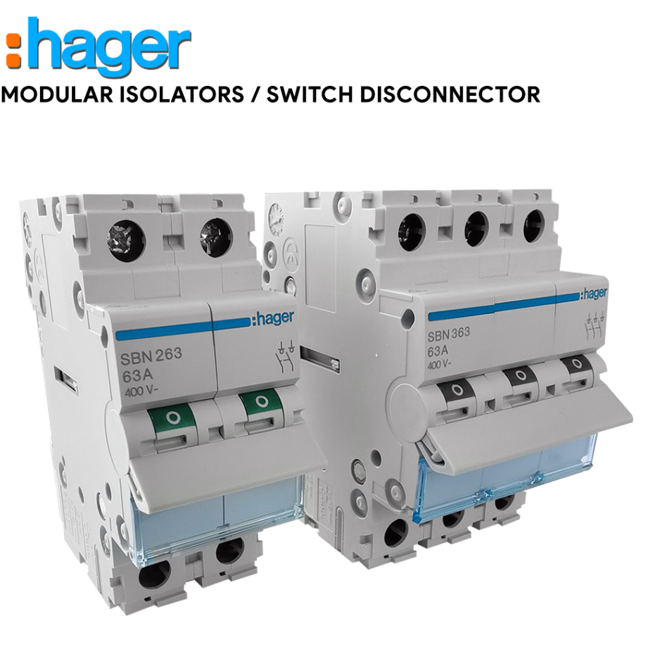 HAGER SWITCH DISCONNECTOR (ISOLATOR)