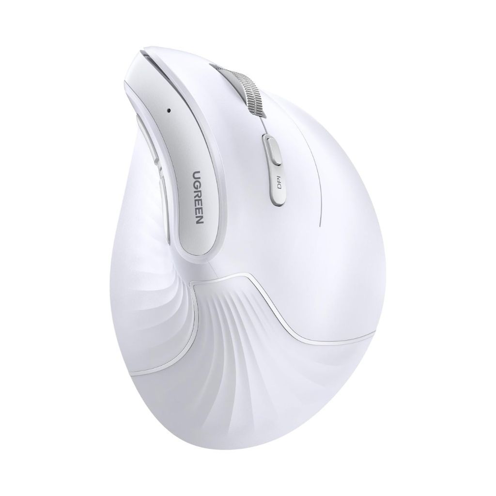 UGREEN VERTICAL ERGONOMIC WIRELESS SILENT CLICK MOUSE