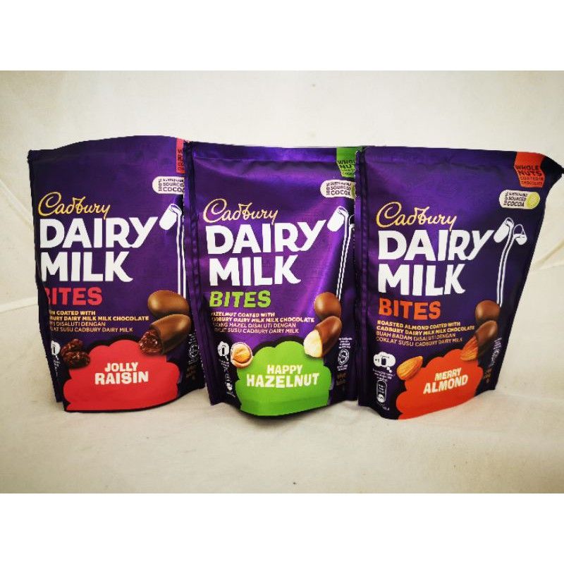 Cadbury *#Cadbury Dairy Milk Bites 50g - 3 Variants