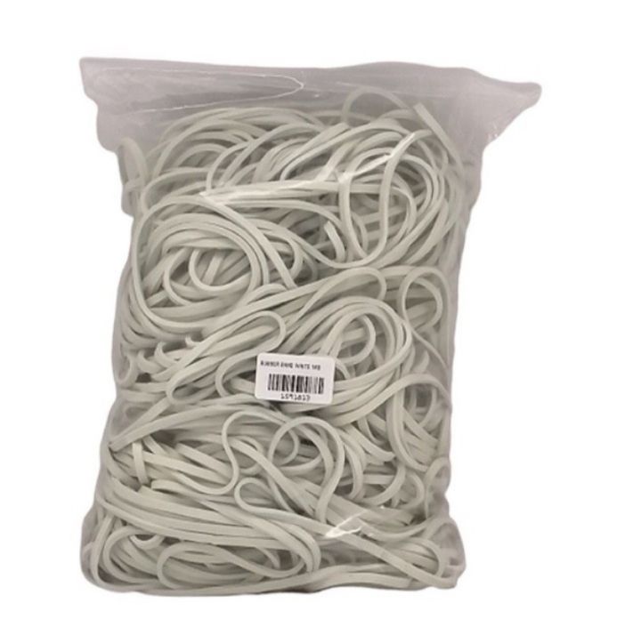 White Rubber Band (180gsm) / Getah Putih / Getah Besar / Getah Postman Ocha White Rubber Band (180gsm) / Getah Putih / Getah Besar / Getah Postman - Free Delivery