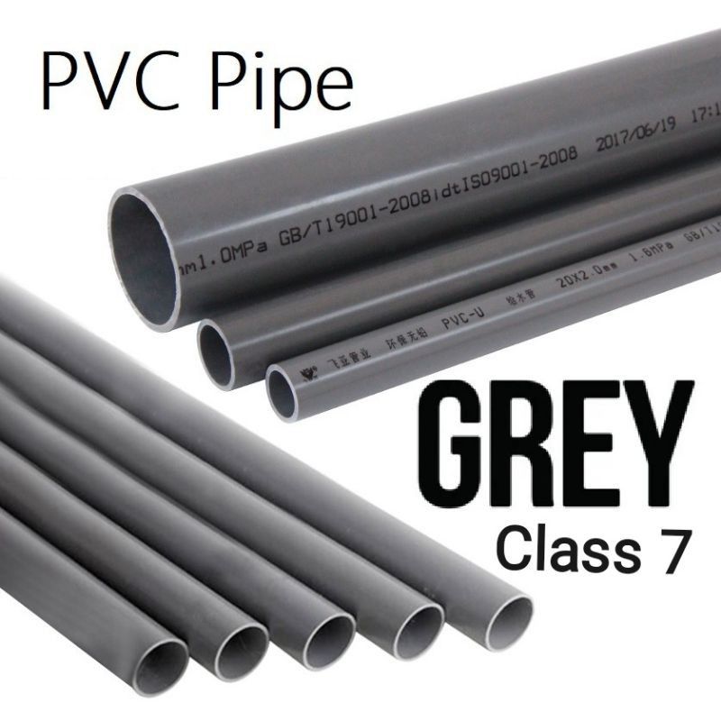 OEM *2'' PVC UPVC Pipe Class 7 [5.8m]