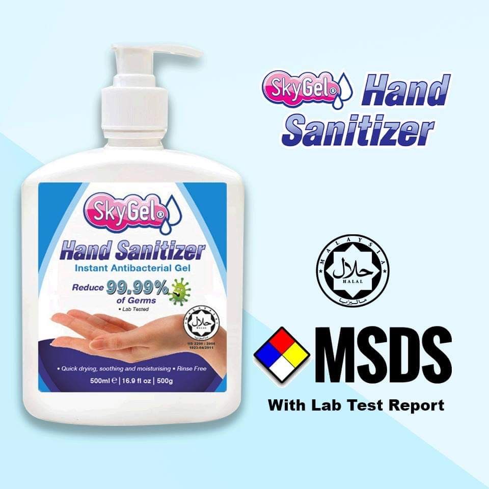 SkyGel Hand Sanitizer 500g