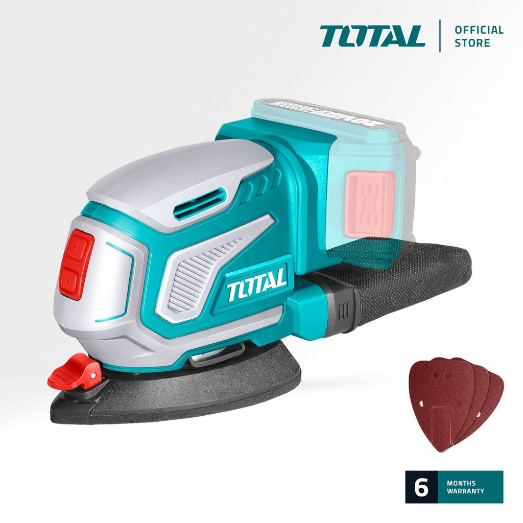 TOTAL TDSLI2051 LI-ION PALM SANDER